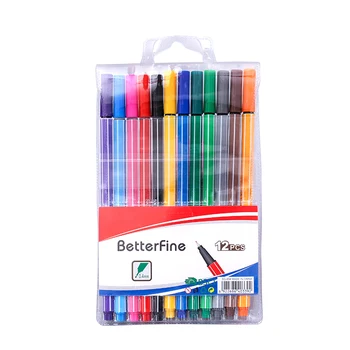 

Watercolor Brush Marker Students Painting Signature Hook Line Pen Set Multipurpose Drawing 0.4mm Hand Painted Writing Supplies