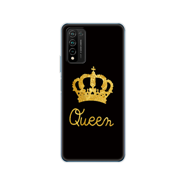 Honor 10X Lite Case Silicon TPU Soft Back Cover Phone Case For Huawei Honor 10X Lite Bumper 10XLite Funda Etui Bag Shell