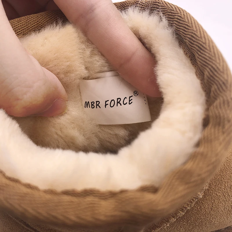 MBR FORCE/Лидер продаж в австралийском стиле Детские модные зимние сапоги из 100%
