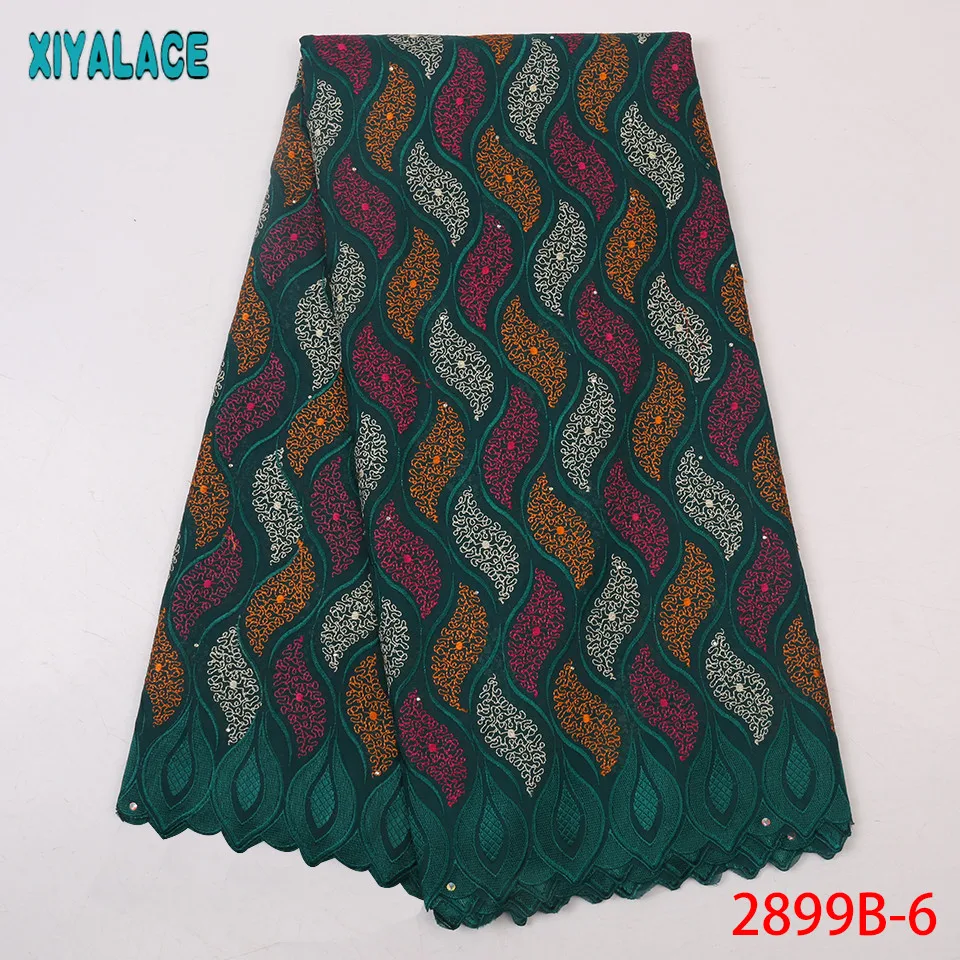 Высококачественная кружевная ткань швейцарское кружево африканская сухая хлопковая вышивка кружевная ткань KS2899B-4