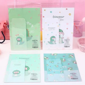 

9 Pcs/pack Cute 3 Envelopes+ 6 Sheets Letters Animal Dinosaur Paper Envelope Letters Set Stationery School Students Gifts