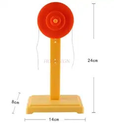 Equipamento de experimento físico roda eixo e modelo de suporte para prática de ciências primária equipamento de jardim de infância de física
