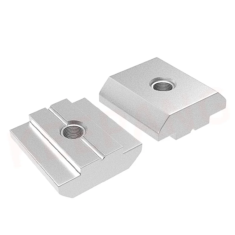 Kingroom-porcas em t para Martelo Deslizante 100 Peças Bloco Quadrado Martelo em t Fixador para Perfil de Alumínio 2023 3030 - Imagem 4