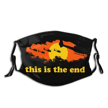 

Apocalypse Now This Is The End Mouth Mask With PM2.5 Filters Reusable Anti Haze Protection Mask Mouth Muffle