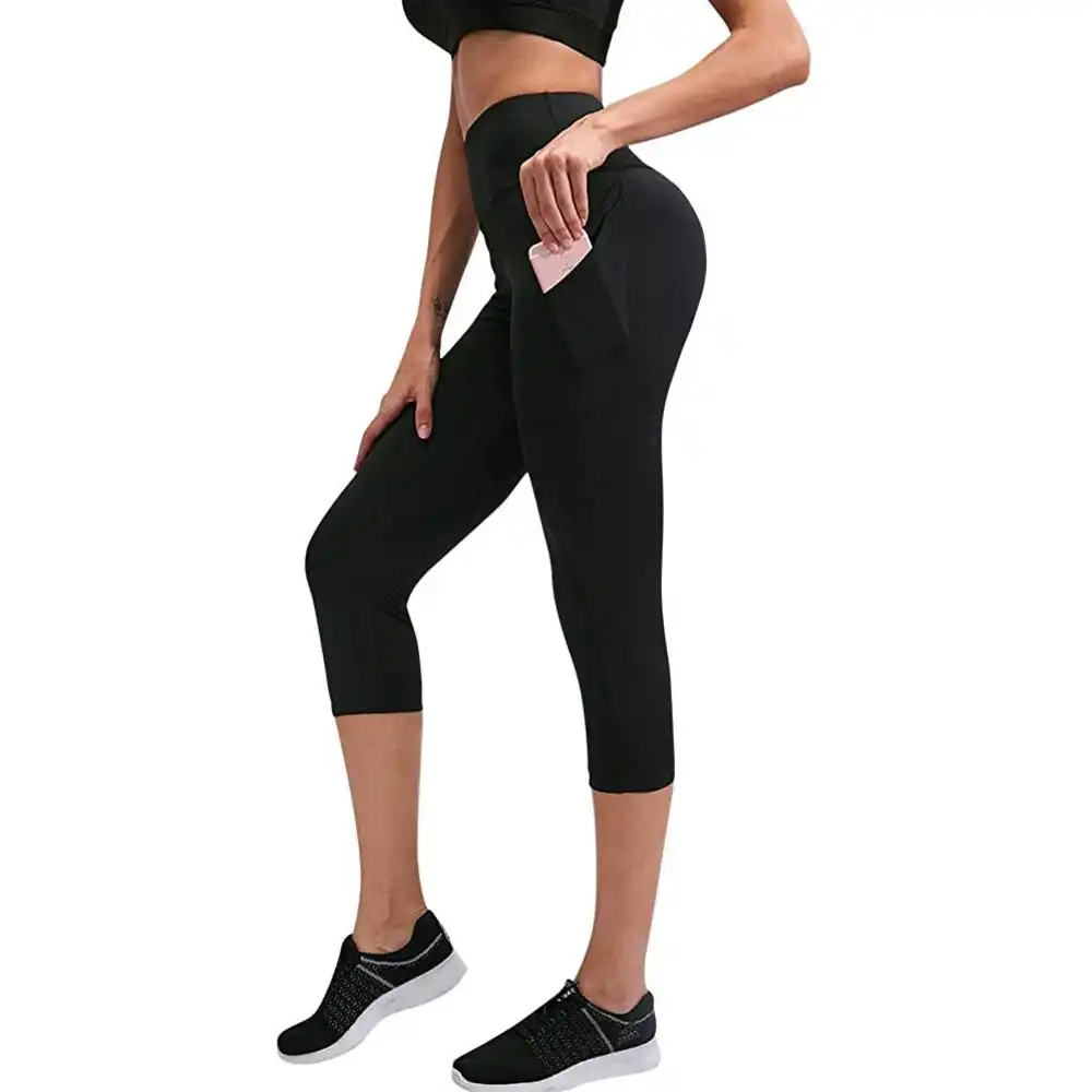 Spandex capris with pockets Outlet