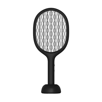 

Solove Electric Mosquito Swatter Bug Fly Mosquito Dispeller Uv Light Double Size Anti Net