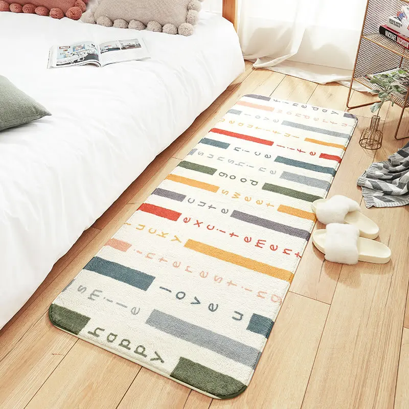 Новинка 2020 коврик для кровати из ягненка в спальне мягкий шерстяной напольный