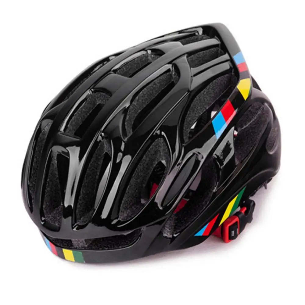 Мягкие вентиляционные велосипедные шлемы, дышащие мужские и женские велосипедные шлемы, задний светильник, полностью формованные велосипедные шлемы для горного велосипеда MTB - Цвет: 1