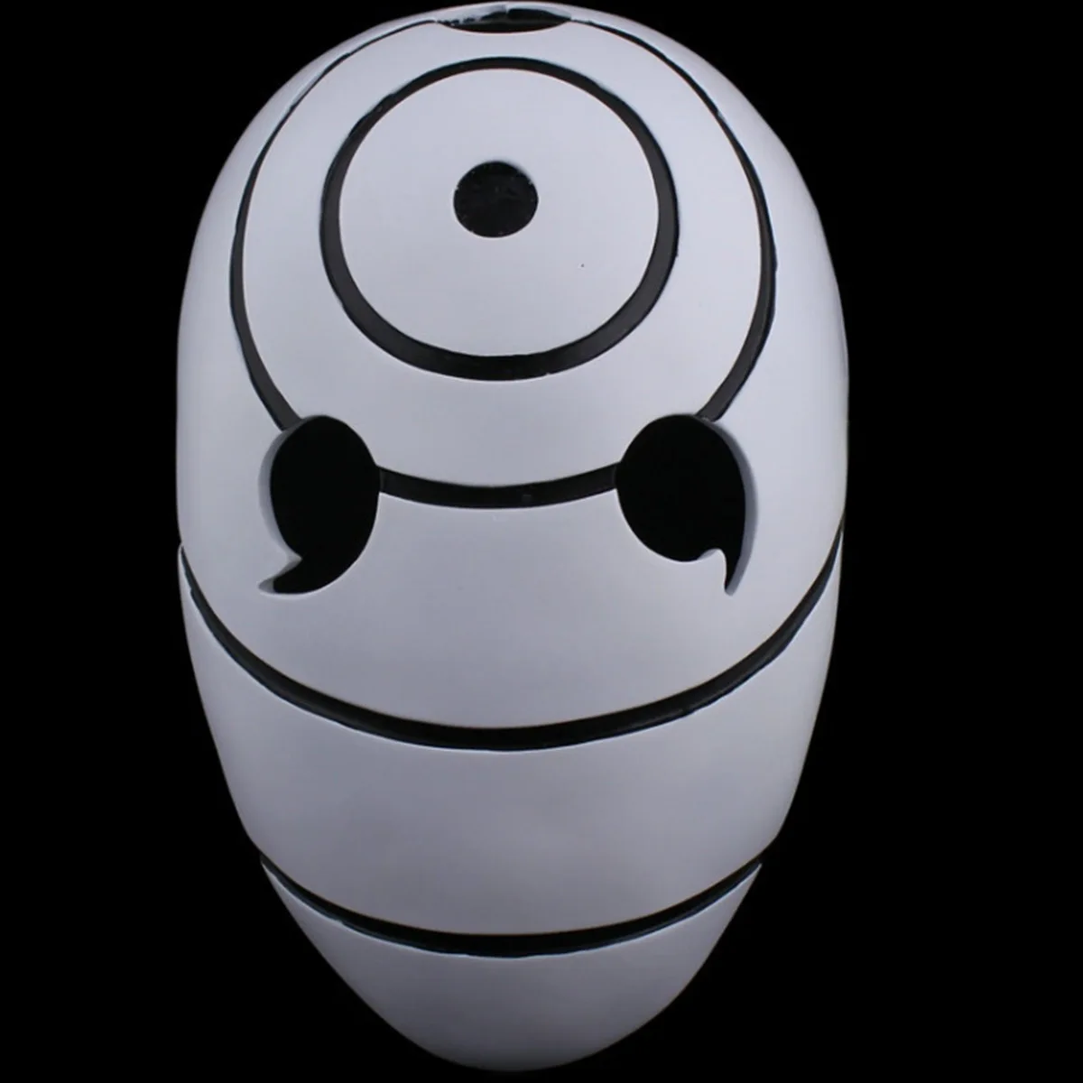 2021 Anime  White Uchiha Mask Tobi Obito Akatsuki Ninja Madara Cosplay Costumes Resin Masks Halloween Three-eye Mask Gift