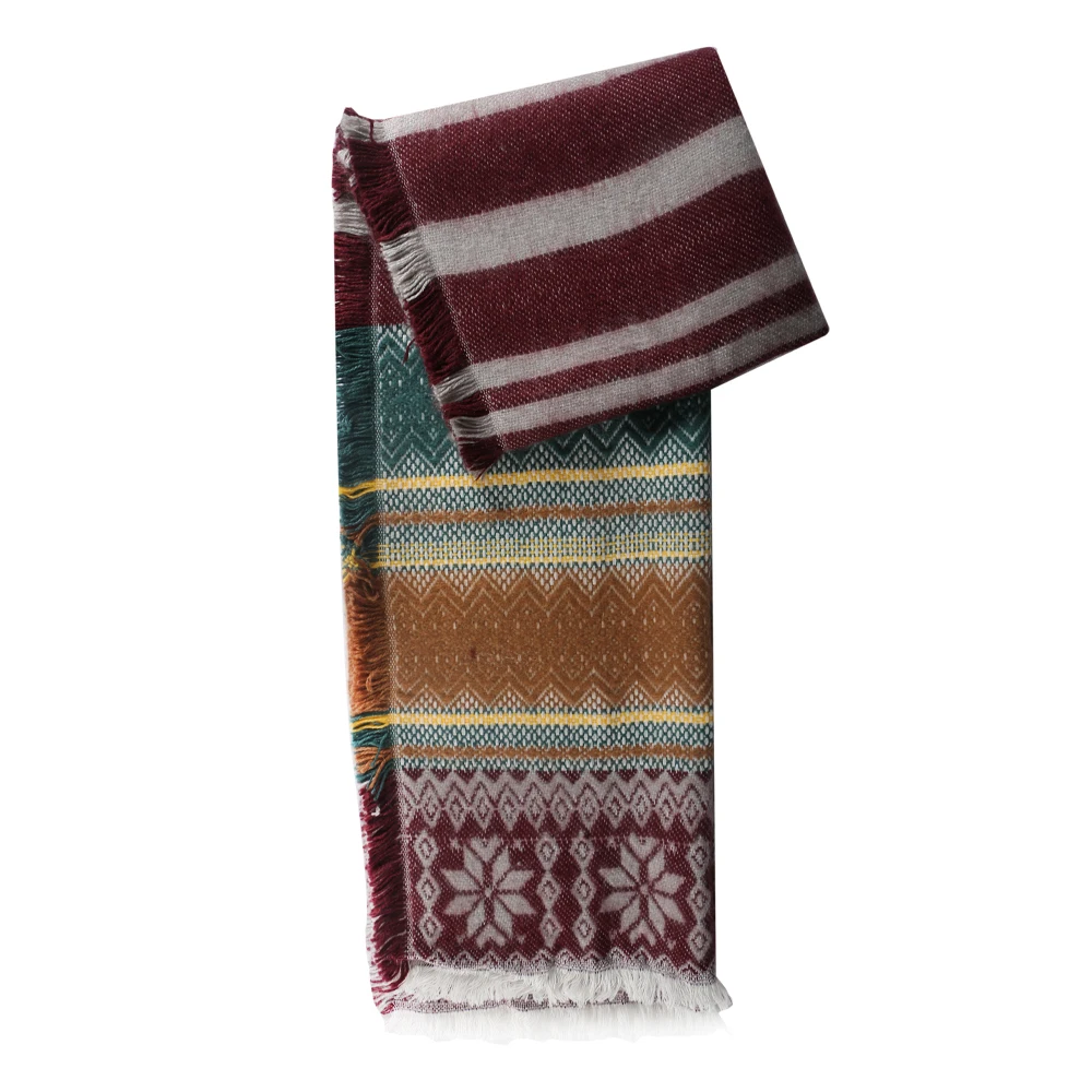 

Head scarf 2019 New Women Girls Spring Autumn Designer Long Bohemian Ethnic Soft Print Scarf Tassels Wrap Shawl Stole