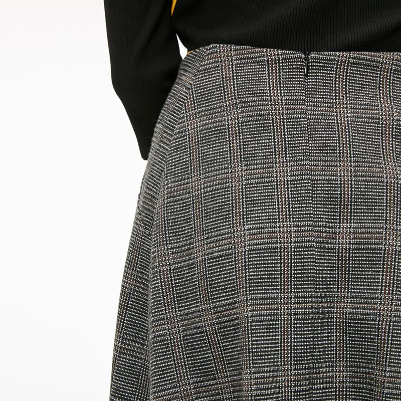 Vero Moda Женская Офисная клетчатая юбка на подкладке | 31911G509