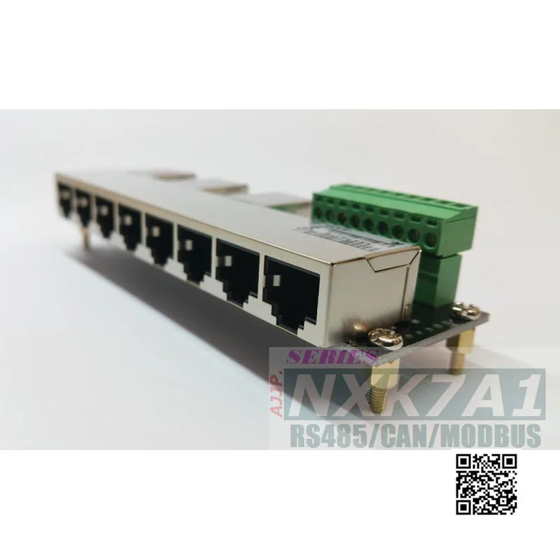 RS485 CAN MODBUS Industrial Controller Bus Serial Sub-line Gathering Connector RJ45 Interworking Network Port | Инструменты