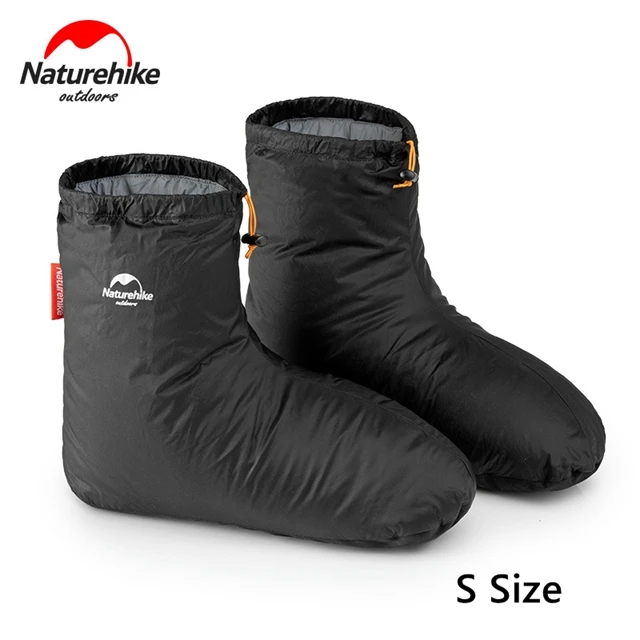 S Size Naturehik/тапочки с гусиным пухом; ультралегкие домашние теплые спальные мешки для путешествий; аксессуары для кемпинга и улицы - Цвет: S Size