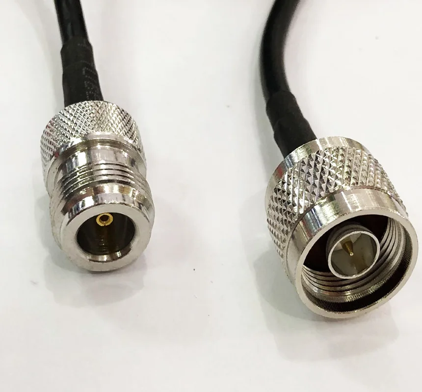 RG58 50 3 N гнездовой разъем в Штекер РЧ коннектор коаксиальный кабель Pigtail Wifi антенна