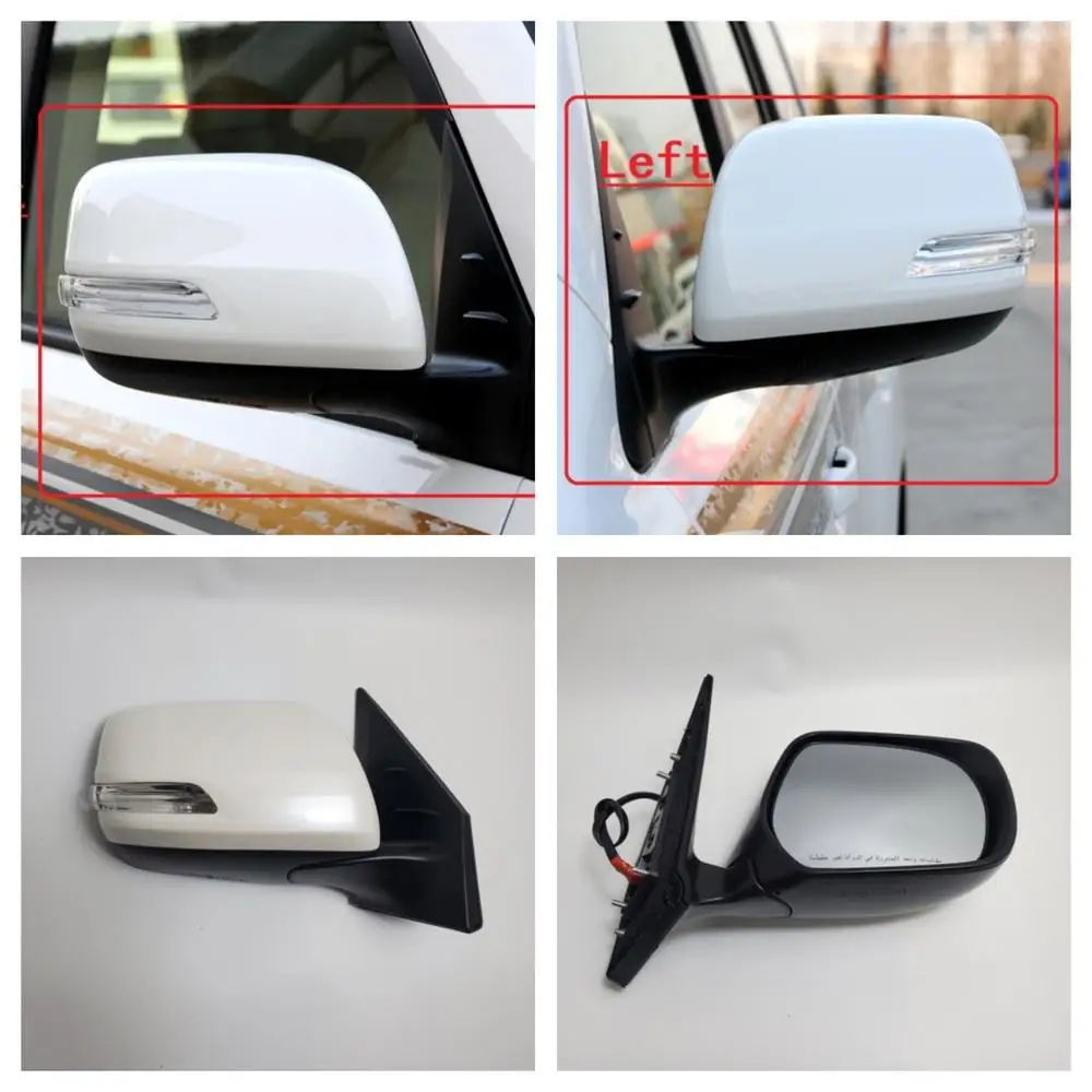 

Applicable to Model year 2012~2014 2015~2019 TOYOTA LAND CRUISER Car reversing mirror, Exterior rearview mirror assembly