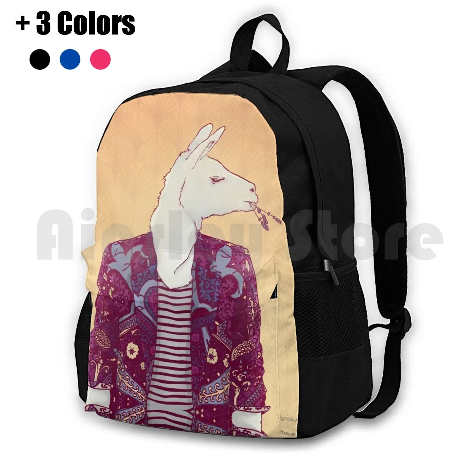 

Eddy, походный рюкзак с ламой, водонепроницаемый, для кемпинга, путешествий