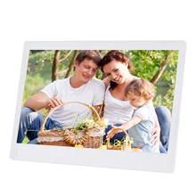 17," Цифровая фоторамка 1920*1080 HD экран настольный с инфракрасным пультом дистанционного управления несколько языков с Detchable кронштейном