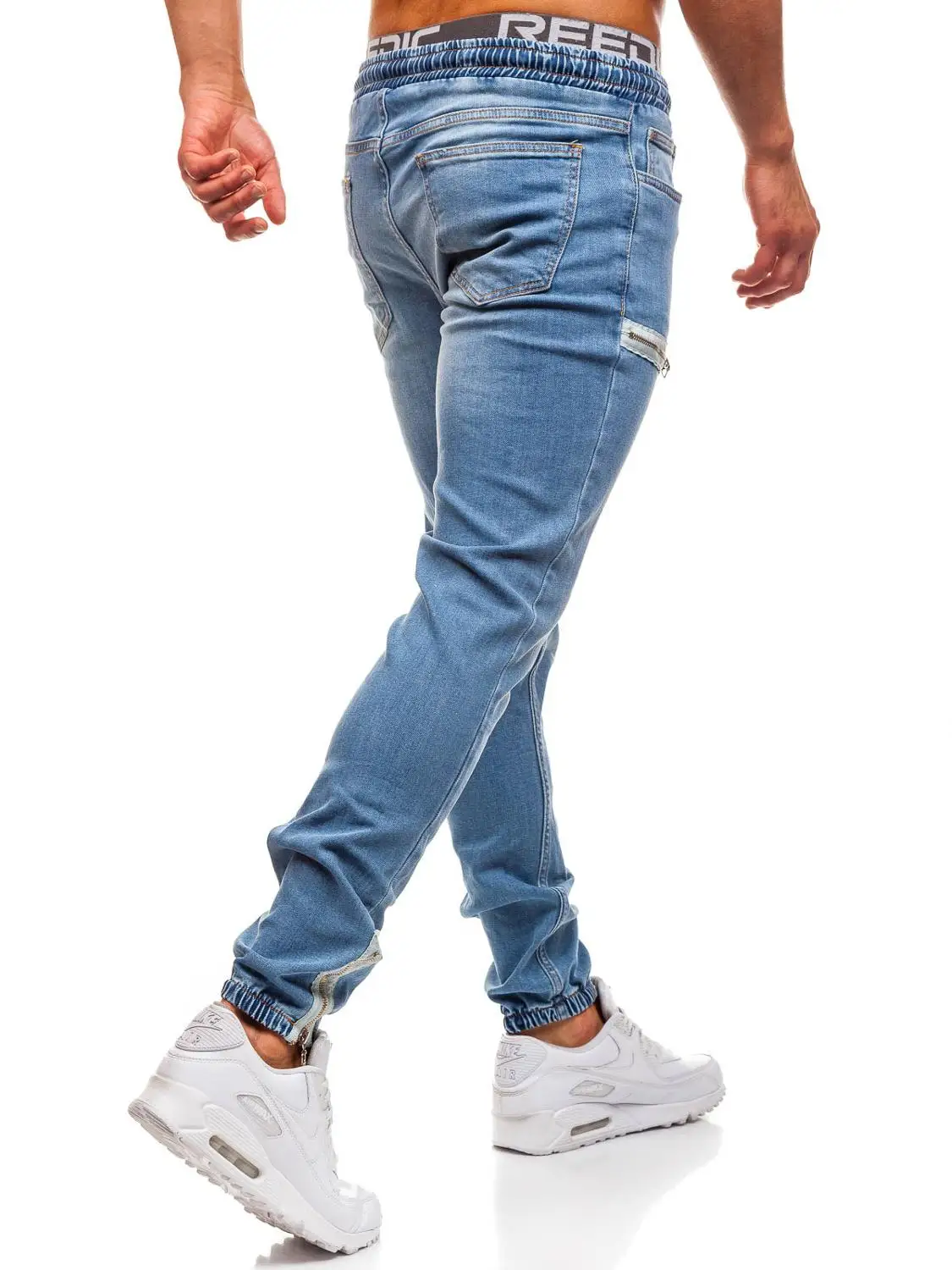 Брендовые джинсы ретро ностальгия мужская одежда хип-хоп спортивные брюки узкие джинсовые брюки на молнии дизайнерские черные джинсы мужские повседневные мужские джинсы