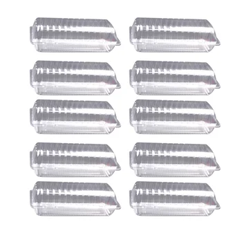 

50pcs Disposable Sushi Take Out Box Rectangle Carry Out Box Fruit Cake Bread Packing Container for Home Bakery