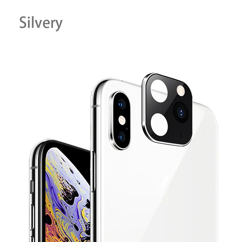 Rear Camera Protector Film Stick for iPhone X Xs Max Looks like 11 Pro For iPhone 11 Pro Fake Camera Sticker X XSM change 11pro
