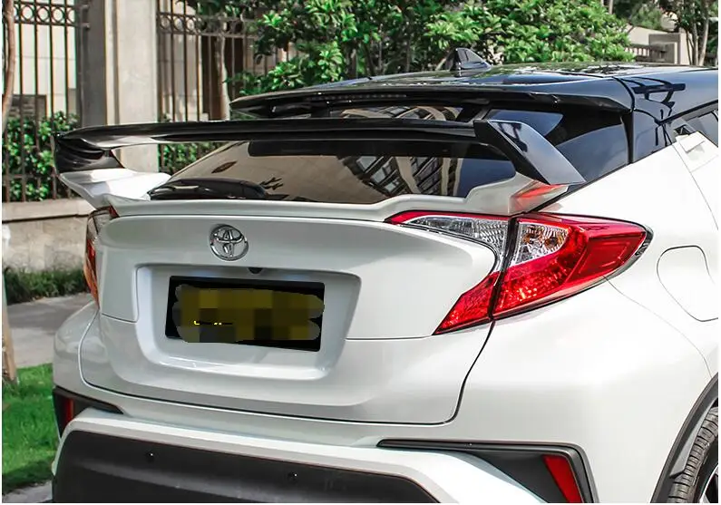 Спойлер на крышу для TOYOTA CHR 2018 2019 годов спойлер FD2 высококачественный материал ABS
