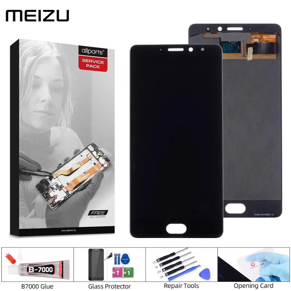 

5.7'' Super AMOLED LCD For MEIZU Pro 7 Plus Display Touch Screen Pro7 Plus Digitizer with Frame Replacement Parts