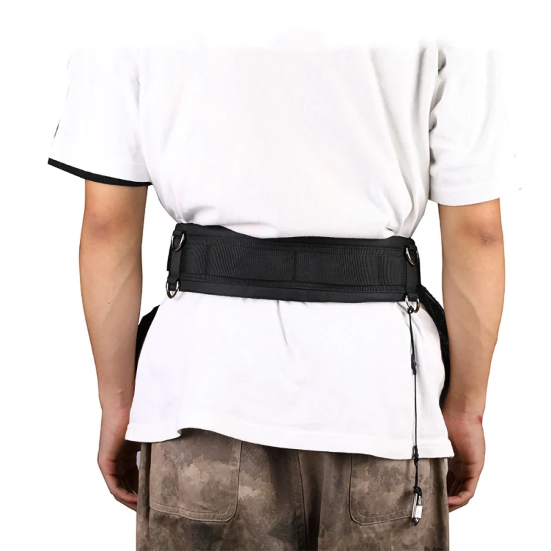 Multi-function Photography Adjustable Waist Strap Waistband Belt With D-Rings For Hanging Tripod Camera Photography Outdoor Acce