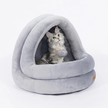 

Net Red Cat's Cave Summer Deep Sleep Four Seasons General Closed Cabin Bed