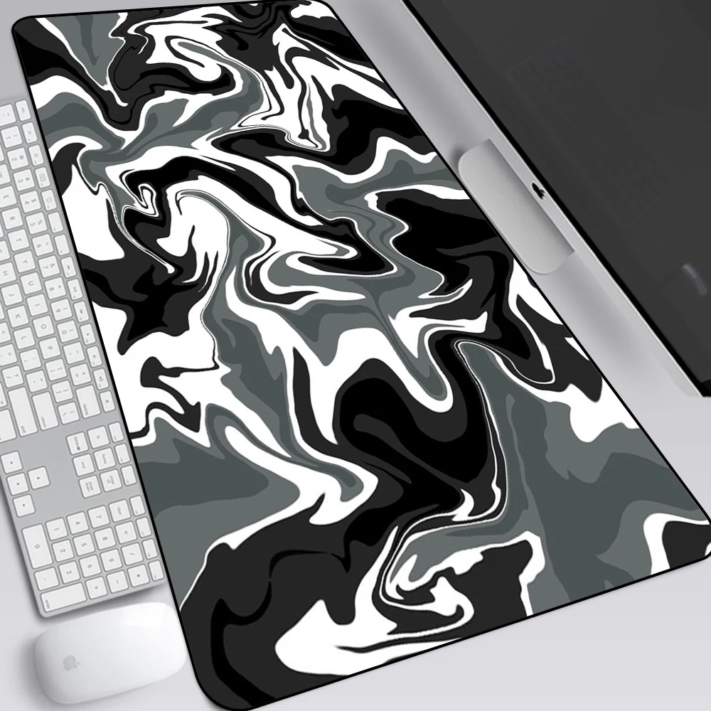 

Gamer Rug Liquid Strata Art Large Mouse Pad Dedales Gamer Computer Mat 30X60CM Table Mat Pad on The Table Big Mousepepad