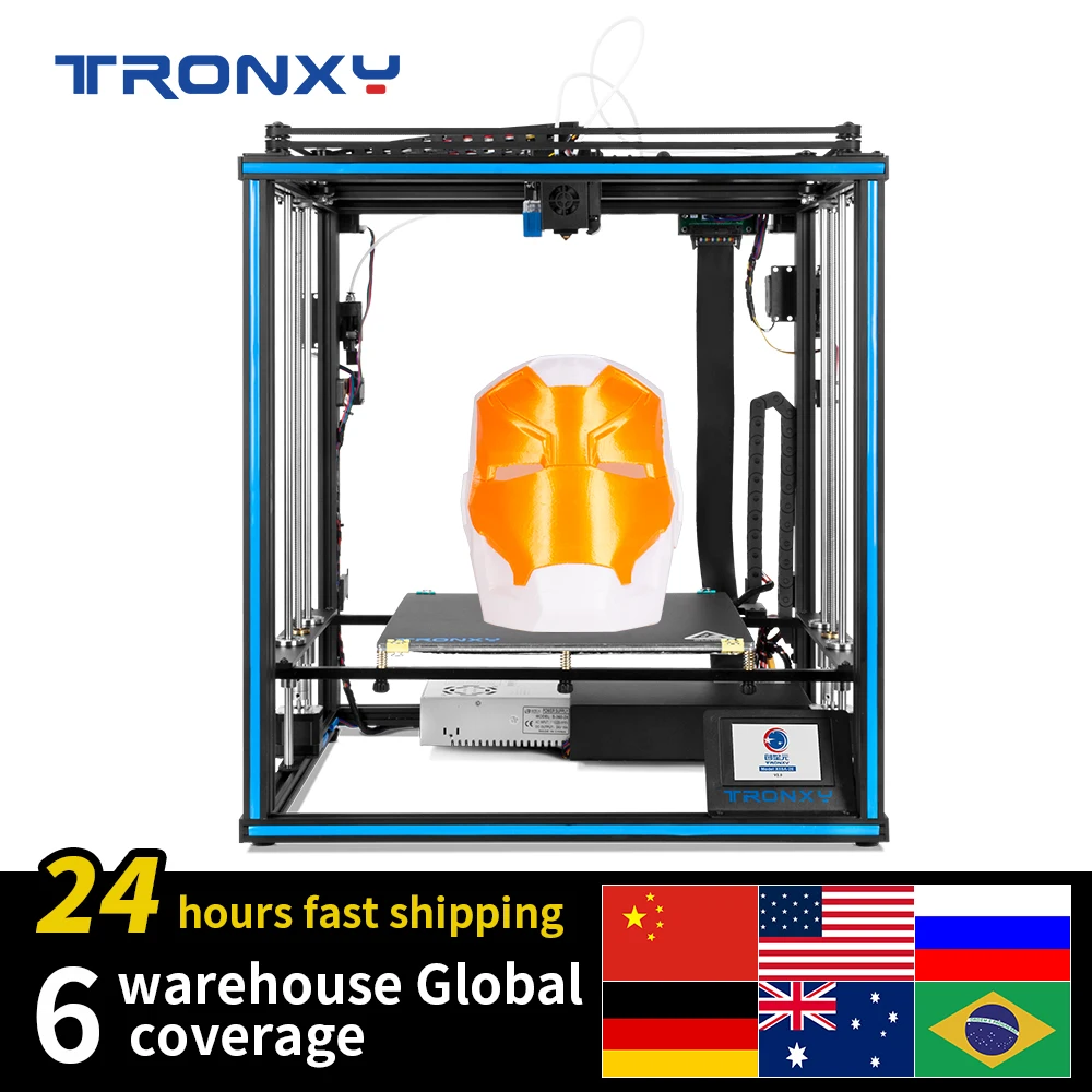 Tronxy X5SA 2E двойной экструдер 2 в 1 для 3D принтера многоцветная головка Циклопа