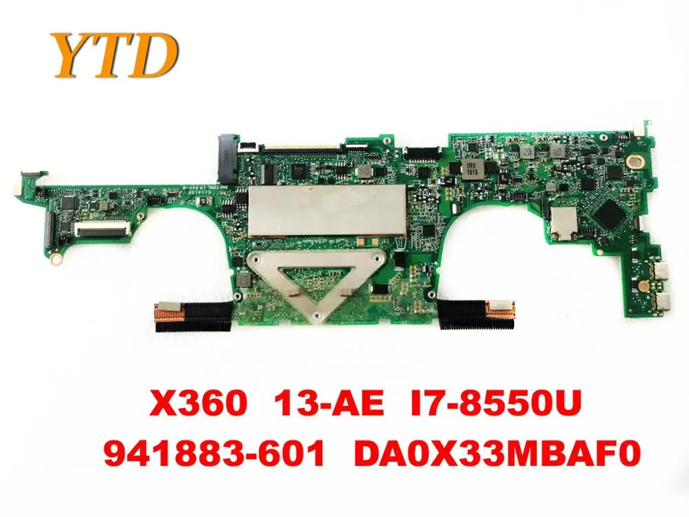 

Original for HP X360 13-AE Laptop motherboard X360 13-AE I7-8550U 941883-601 DA0X33MBAF0 tested good free shipping