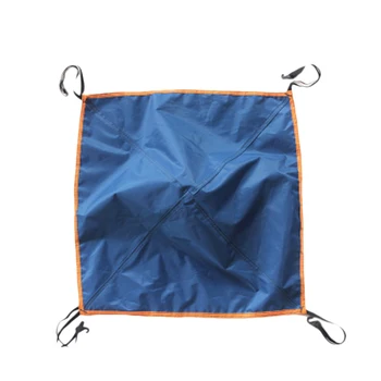 

Outdoor Camping Replacement Tent Skylight Top Cap Rain Proof Protection Roof Vent Cover Top Canopy(Blue)