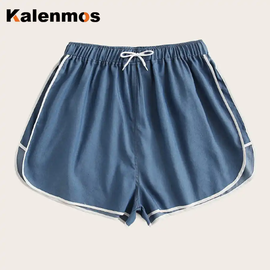 high waisted sleep shorts