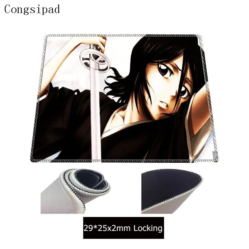 Anime Bleach Large Gaming Mouse Pad Lockedge Mouse Mat for Laptop Computer Keyboard Pad Desk Pad fo