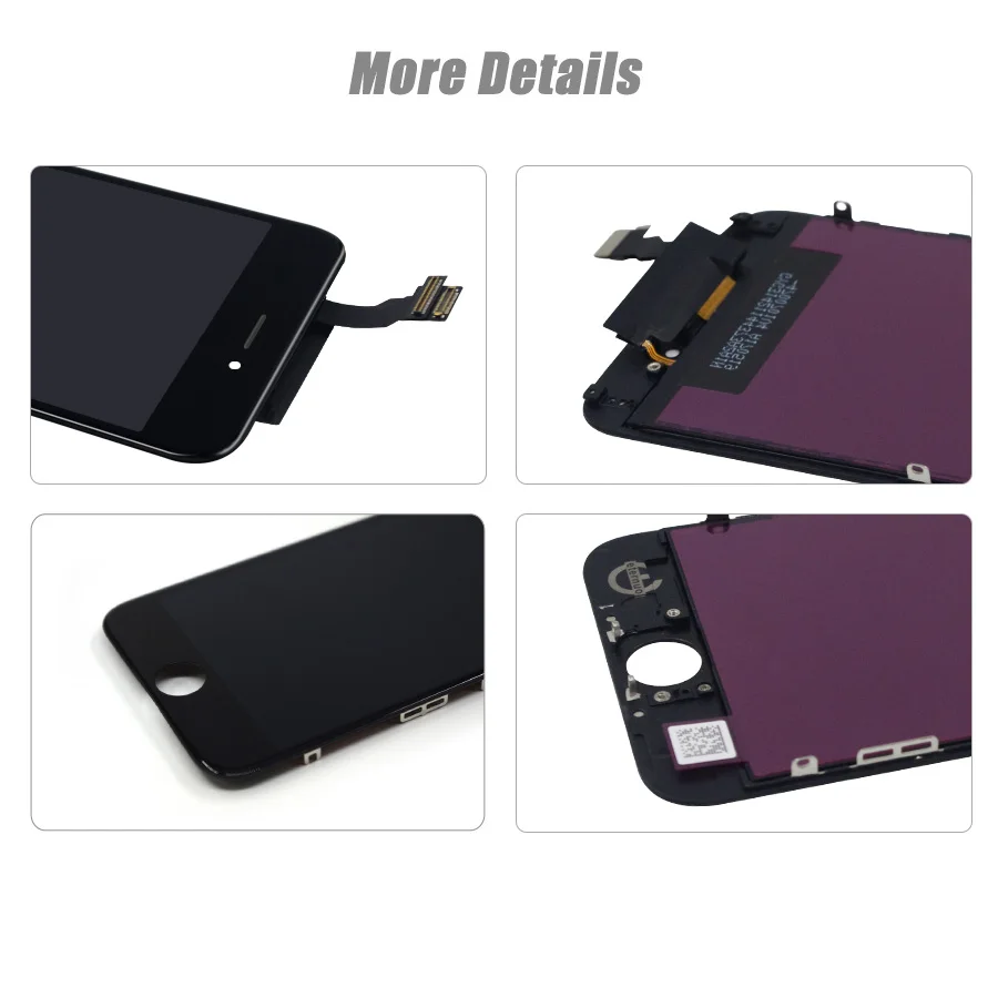 PINZHENG AAAA сенсорный ЖК-экран для iPhone 7 6 6s 8 Plus ЖК-дисплей для iPhone 5 5S 4S SE X экран дигитайзер сборка