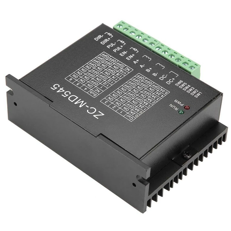 ZC-MD545 5A 2-фазный шаговый мотор драйвер контроллер для фрезерный станок с ЧПУ