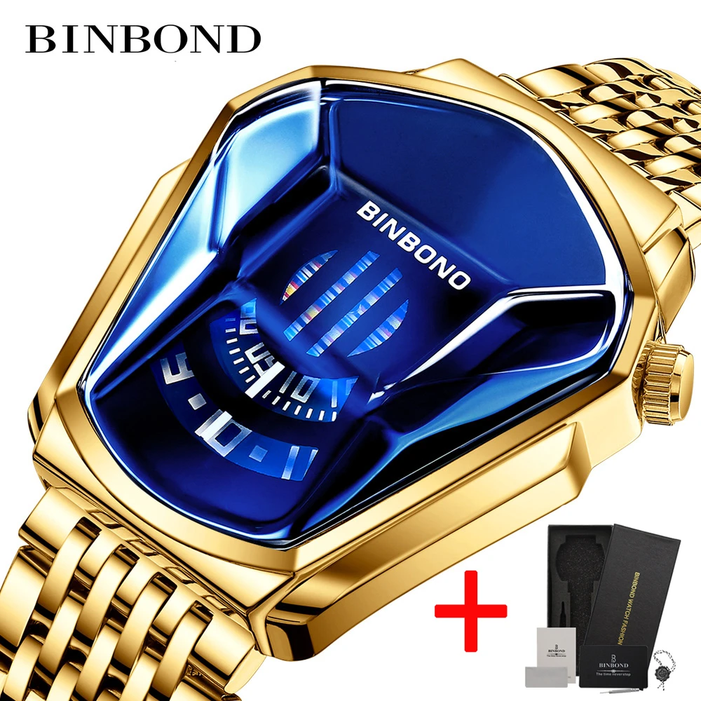 2021 New Design Top Brand Luxury Men Sport Waterproof Watch 3D Glass Quartz Watches Man Clock Wristwatch Casual Chronograph
