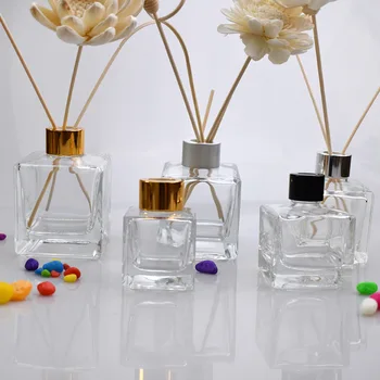 

5PCS/Set 125ml Home Fragrance Essentia Oil Bottle Air Freshener Decorative Glass Bottle for Scented Liquid