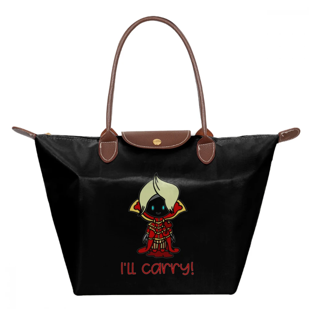 

Lol League Of Legends Figure Handbag League Of Chibi Heroes Legend Gamer Top-handle Bags University Women Tote Bag hobo Handbags