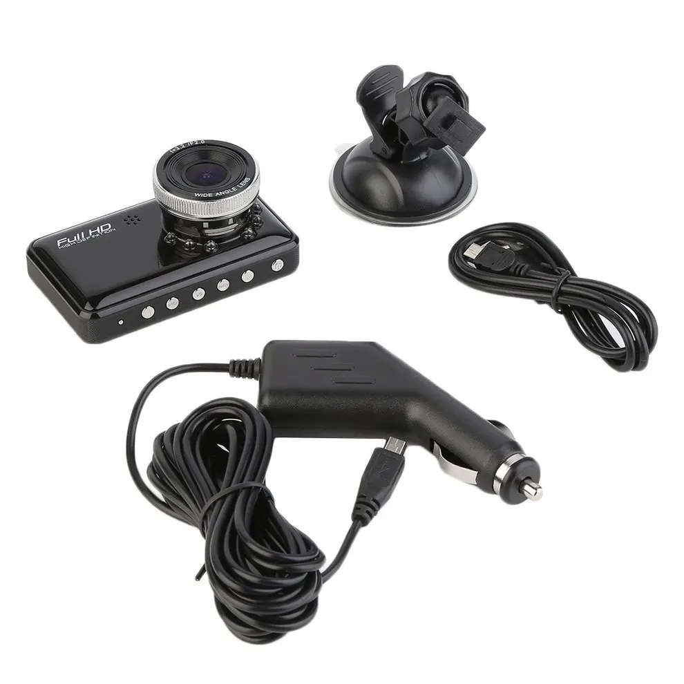 2," Full HD Advanced DVR цифровая видеокамера 1080P Портативная автомобильная видеокамера