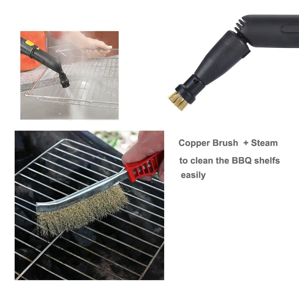 3PCS Steam Cleaning Brush For Karcher K1 SC2 SC3 /SC4 SC5 SC7 2.863-061.0 Models 3PCS Steam Cleaning Brush For Karcher K1 SC2 SC3 /SC4 SC5 SC7 2.863-061.0 Models