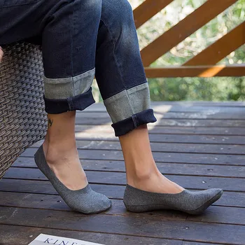 

New Fashion Cotton Fibre Non-slip Jaycosin Invisible Boat Compression Socks Male Ankle Sock Men Cotton Socks Hot Dropshipping 10