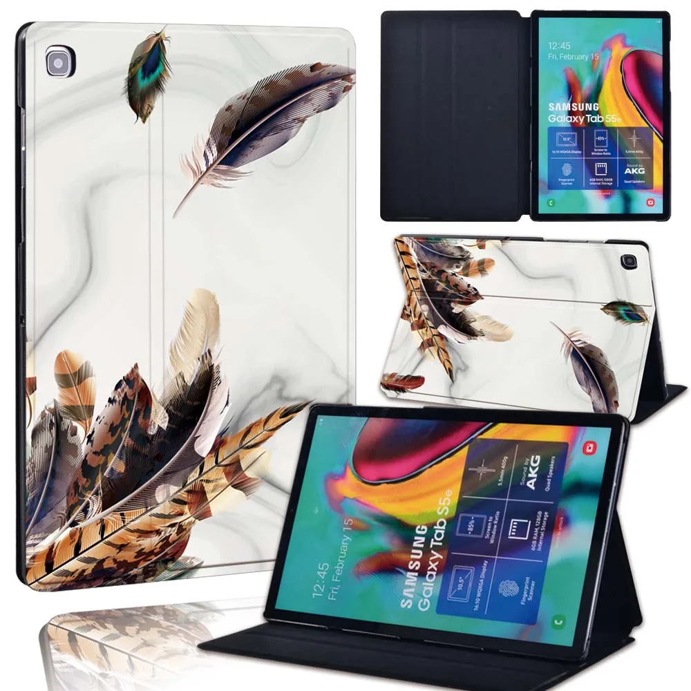 Capa de couro para tablet, para samsung