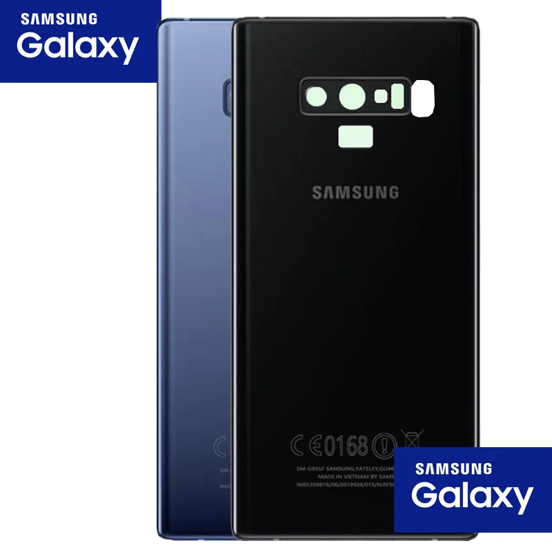 Чехол для SAMSUNG Galaxy Note 9, N960, N960F, N9600, Задняя стеклянная крышка для батареи, задняя дверь, чехол для Note 9, Задняя стеклянная крышка