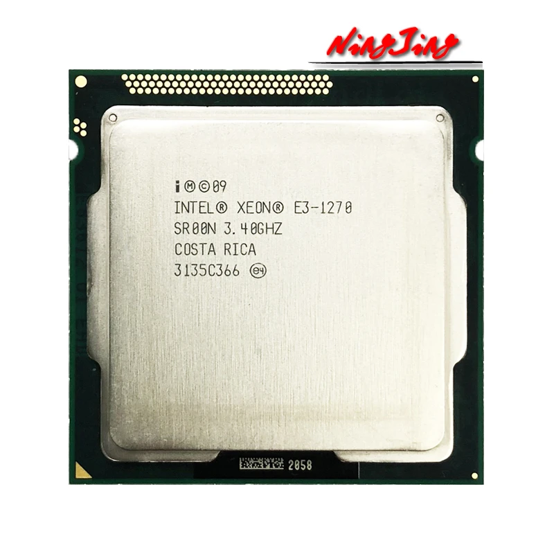 Intel Xeon E3-1270 E3 1270 3.4 GHz Quad-Core CPU Processor 8M 80W LGA 1155 most powerful cpu