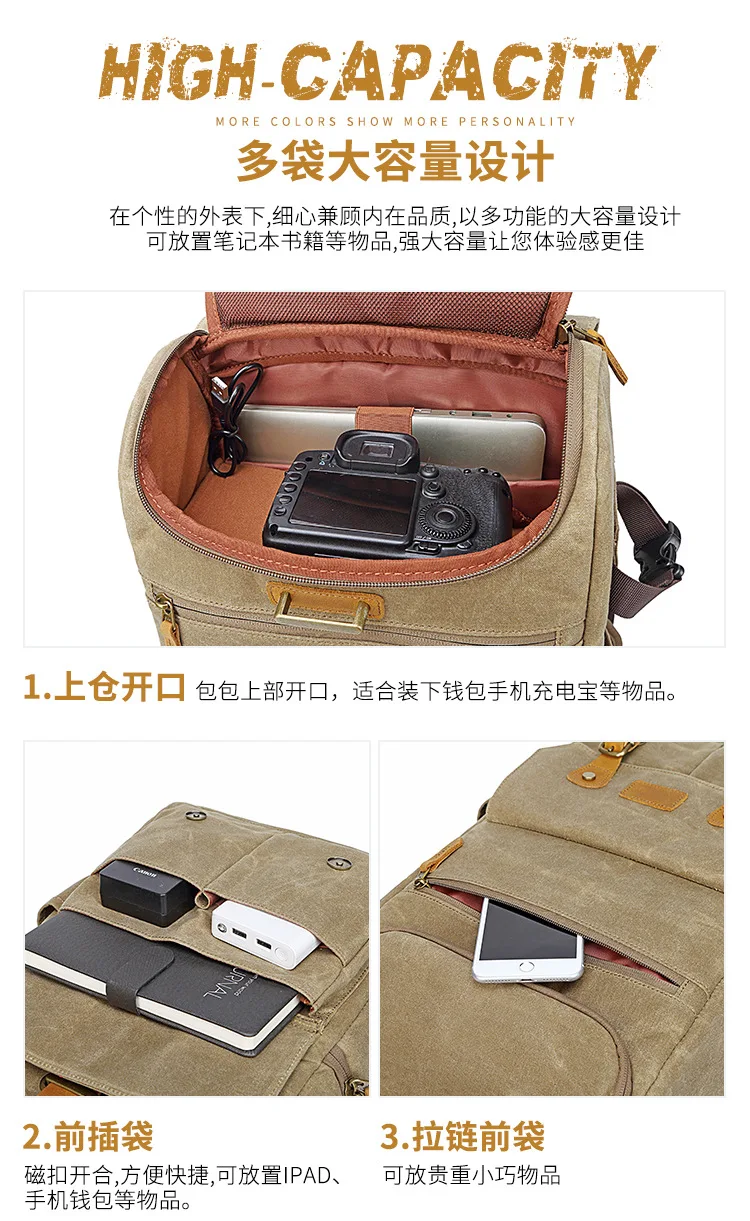 Careell C3080 новая сумка для камеры, сумка на плечо для фотосъемки, SLR micro, одна посылка, прямые продажи с фабрики, с USB, Холщовая Сумка