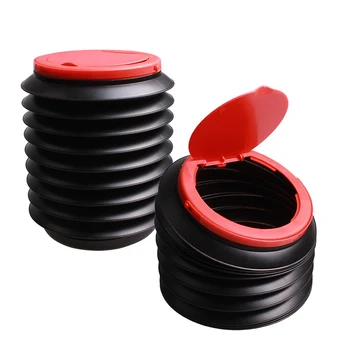 

4L Car Collapsible Water Fishing Bucket Camping Outdoor car Garbage Plastic Bucket Storage Box Container Car accessories
