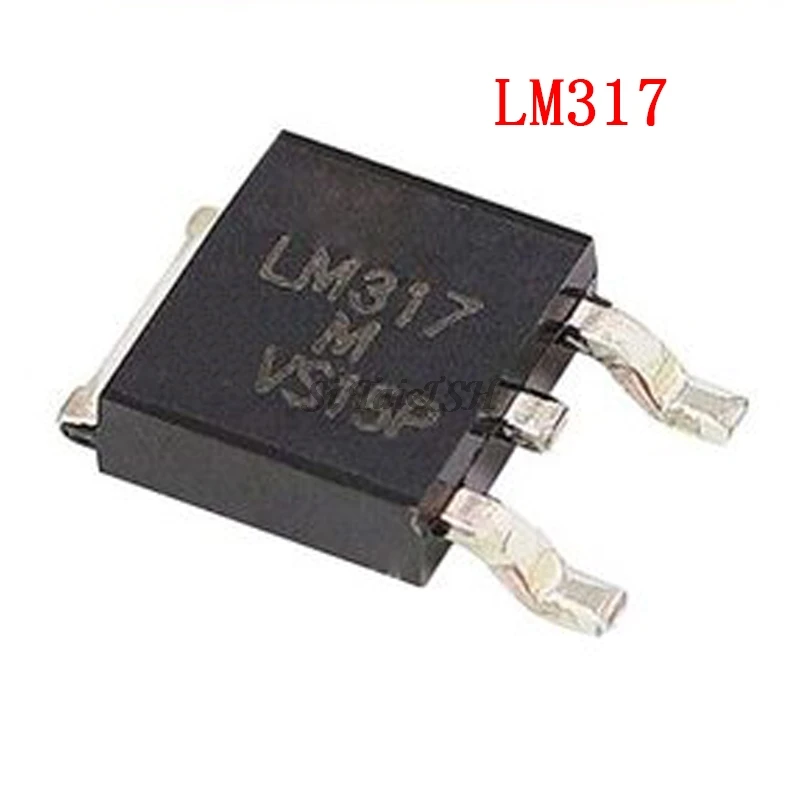 10 шт. LM317 LM317M TO252 LM317MDT TO-252 317 новый и оригинальный микросхема IC | Электронные