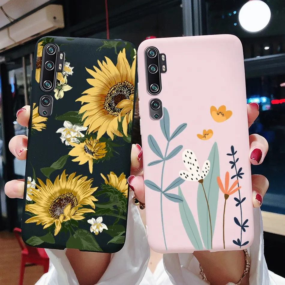 Sunflower Love Heart Silicone Bumper Case - Yellow