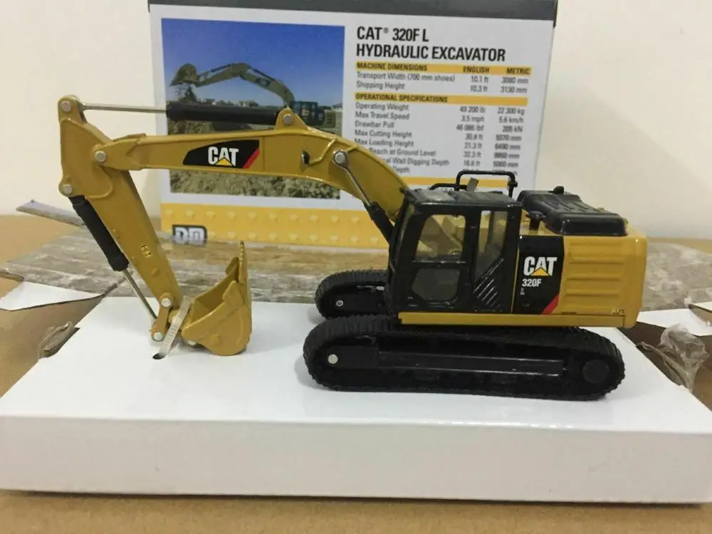 Cat 320F L Гидравлический экскаватор 1: 64 масштаб металлическая модель бренд Diecast Masters DM85606